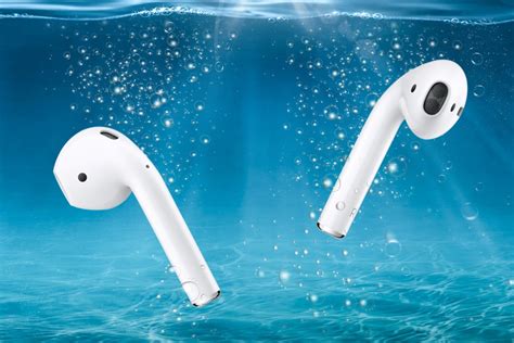 which apple airpods are waterproof.